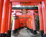 京都おすすめ観光 伏見稲荷大社、赤い鳥居がいっぱいの神社は駅近！