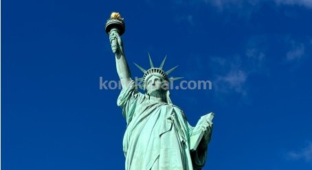 自由の女神の頂上・王冠部分へ