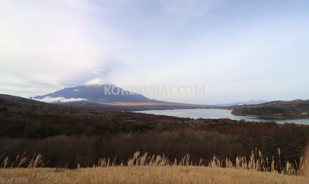 山中湖パノラマ台富士山